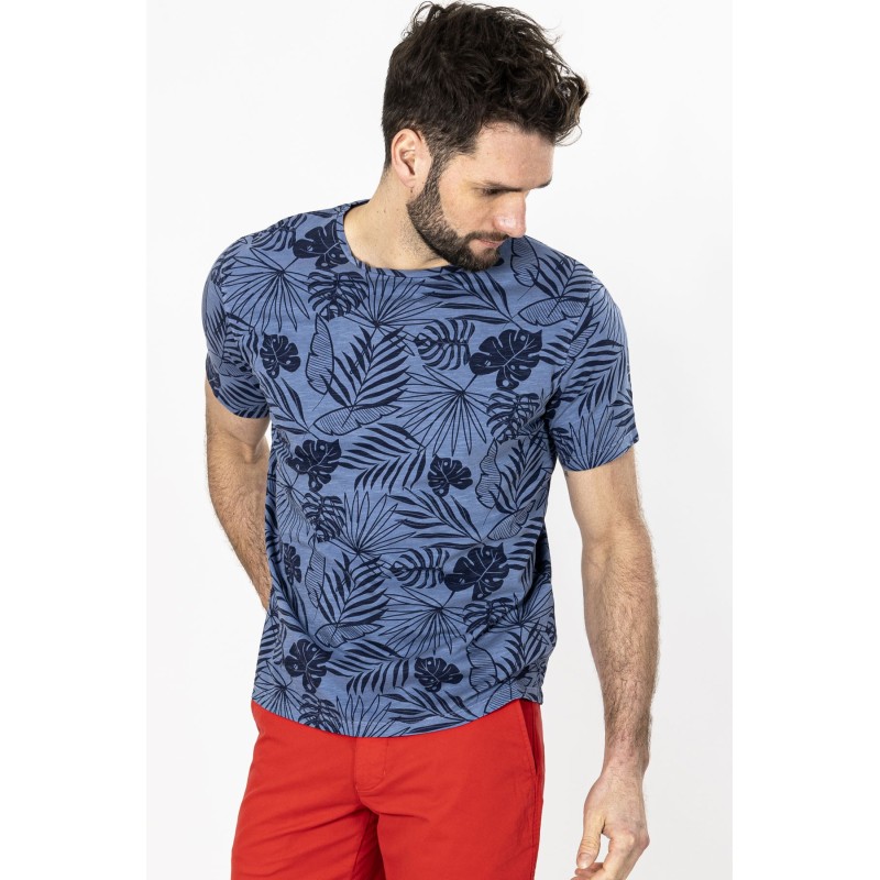 t-shirt couleur indigo bayard