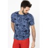 t-shirt couleur indigo bayard