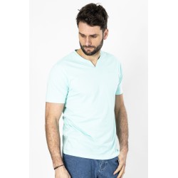 t-shrit vert clair coupe droite