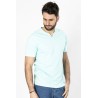 t-shrit vert clair coupe droite