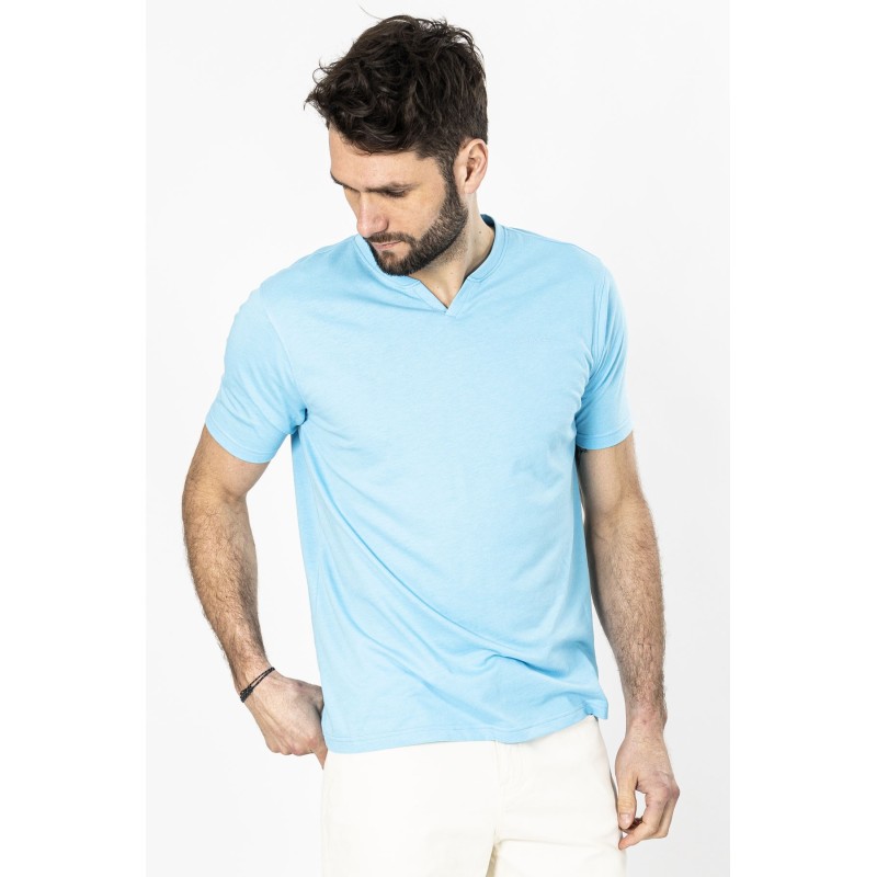 t-shirt turquoise bayard