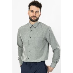 chemise micro-fibre kaki bayard