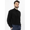 chemise micro-fibre noir bayard