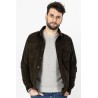 sur-chemise kaki en velours bayard