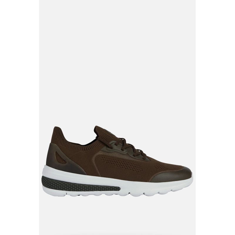 chaussures en maille kaki GEOX
