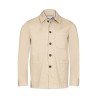 veste de travail beige en coton et élasthane bayard