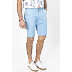 short ciel en coton et élasthanne