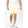 short jaune denim avec revers