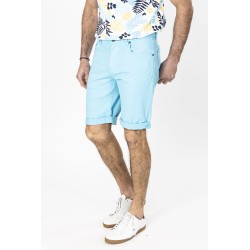 bermuda couleur turquoise pour homme