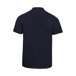 Polo Col Mao Bleu Marine Bayard