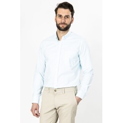 chemise rayures turquoise bayard