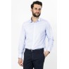 chemise bleu ciel manches longues bayard