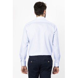 chemise bleu ciel coupe ajustée bayard