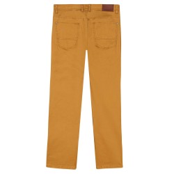 pantalon camel coton et élasthane bayard