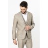 veste de costume couleur beige bayard