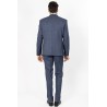costume bayard le voyageur en laine bleue prince de galles