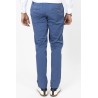 chino coupe ajustée indigo bayard