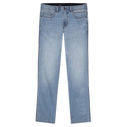 blue jean claire coupe ajustée Bayard