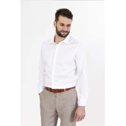 Chemise blanche bayard homme