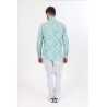 Chemise manche longue bayard verte