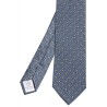 Cravate bleue à losanges