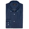 chemise jean bleu marine coton bayard