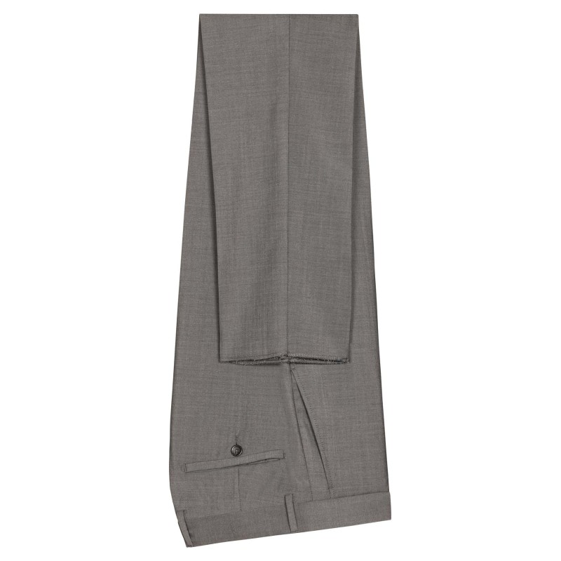 pantalon ville gris en laine bayard