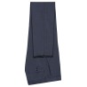 pantalon bleu marine pour homme coupe droite en laine mélangée