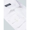 Chemise Oxford blanche régulière non iron manche