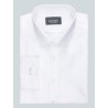 Chemise Oxford blanche ajustée non iron