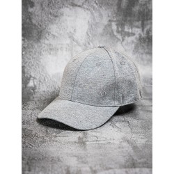 Casquette grise en coton