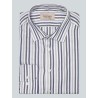 Chemise à rayures grises