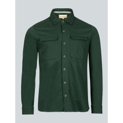 Chemise verte en molleton Bakary