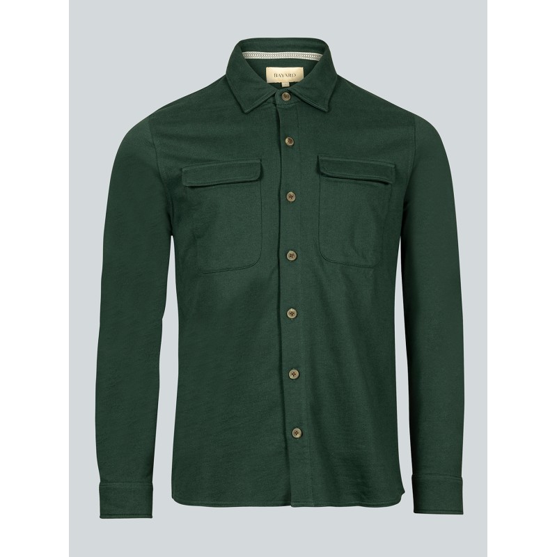 Chemise verte en molleton Bakary