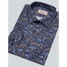 Chemise imprimée marine Miniflo