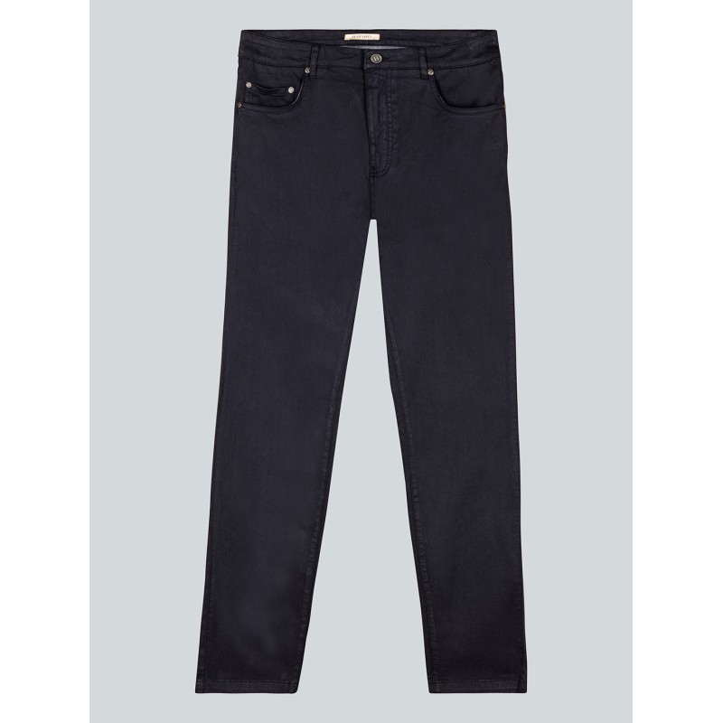 Pantalon 5 poches marine