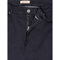 Pantalon 5 poches stretch marine