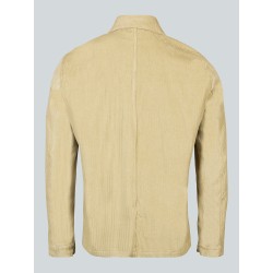 Veste de travail en velours beige Becker