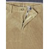 Chino en velours stretch beige