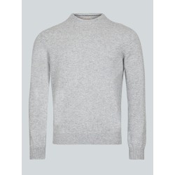 Pull gris en cachemire Bastien