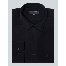 Nouvelle chemise noire sans repassage