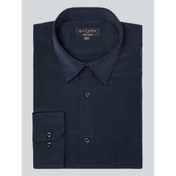 Nouvelle chemise marine sans repassage