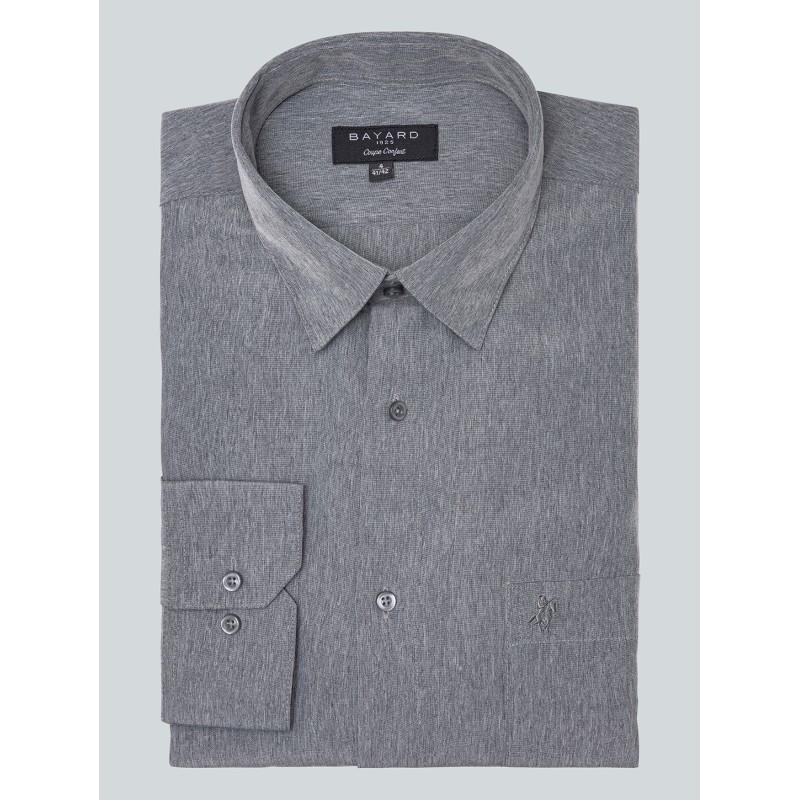 Chemise grise sans repassage