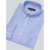 Chemise ciel en oxford coupe confort