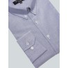 Chemise marine en oxford coupe confort