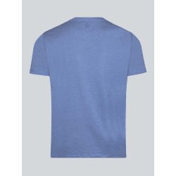 T-Shirt indigo Chouette Allure en coton bio dos