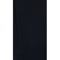 Chaussette en fil d'écosse bleu marine
