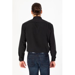 Chemise infroissable noire