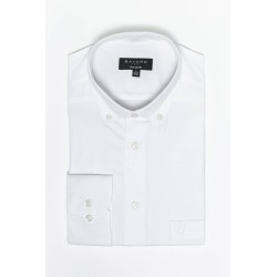 Chemise blanche manches longues Oxford coupe ajustée