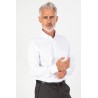 Chemise blanche manches longues Oxford coupe ajustée